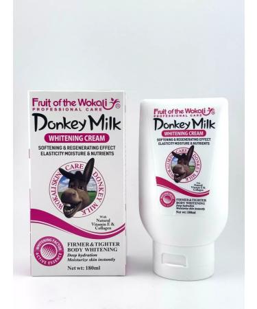 Wokali Donkey Milk Donkey Milk whitening body cream with donkey milk