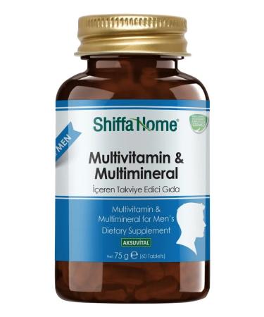 Shiffa Home Aksu Vital Multivitamin multimineral man 60 Tablet - Buy Online on GoSupps.com