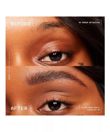 NYX Professional Makeup Micro Brow Pencil 04 Chocolate eyebrow pencil - Buy Online on GoSupps.com