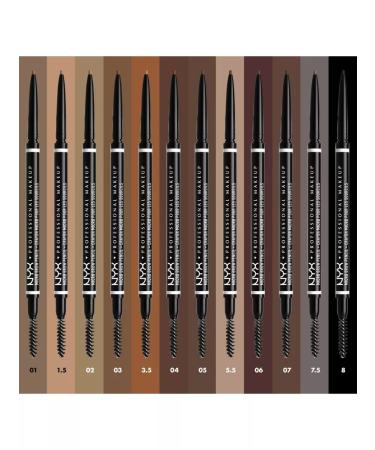 NYX Professional Makeup Micro Brow Pencil 01 Taupe eyebrow pencil - Buy Online on GoSupps.com