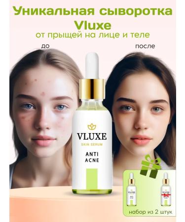 VLUXE Acne serum and acne 2x30 ml