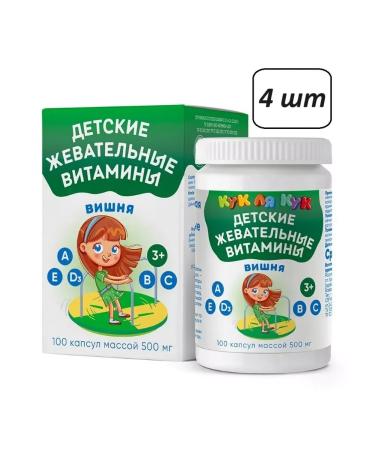 BADUP Chewing vitamins 4 pcs