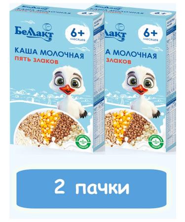 Bellakt Milk porridge 5 cereals (2pcs)