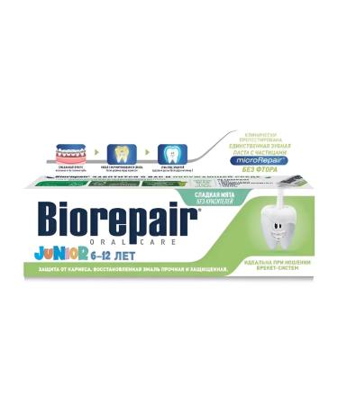 Biorepair Toothpaste for children 6-12 years old 75ml -1pcs