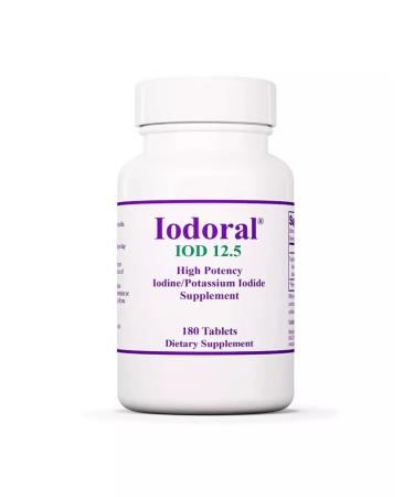 Optimox IDoral iodine 12.5 mg 180 tablets