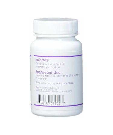 Optimox IDoral iodine 12.5 mg 180 tablets - Buy Online on GoSupps.com