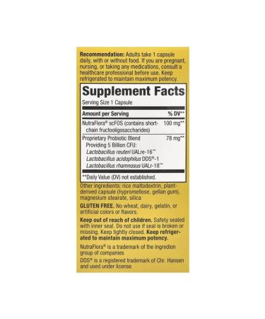 Nature's Way Primadophilus Reuteri probiotics 30 vegetarian capsules - Buy Online on GoSupps.com