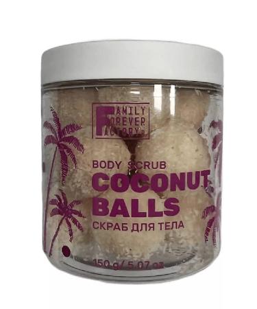 Family Forever Factory Coconut Balls Body Scrub