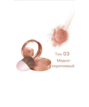 Bourjois Blood blush No. 03 copper brown