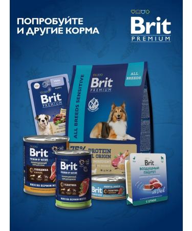 Brit Dog food dry adult dogs 3 kg - Buy Online on GoSupps.com