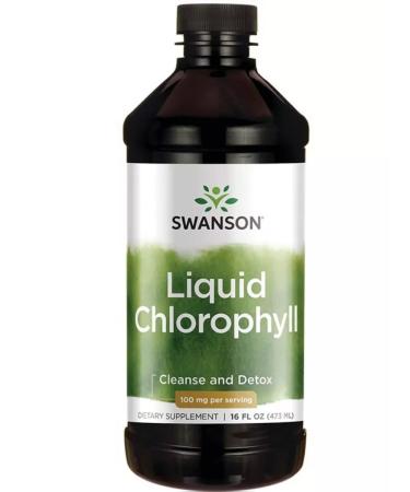 Swanson Liquid chlorophyll chlorophyl chlorophyll 473 ml 09.25 - Buy Online on GoSupps.com