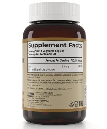 NDCG Gentle Iron 25 Mg 90 Capsules soft iron - Buy Online on GoSupps.com