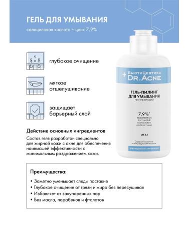 BeautyCevtika Acne gel and acne on the face - a set of acnevicide - Buy Online on GoSupps.com
