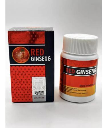 Red Ginseng RED weight gain capsules - Buy Online on GoSupps.com