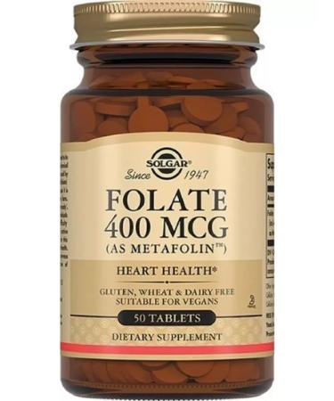 Solgar Folat 400Mkg Metafolin No. 50 -1UP