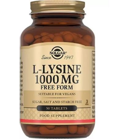 Solgar L -Lisin 1000mg table N50 -1UP