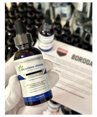 BorodaDa iisolutions ultimate 17.5% original for hair growth and beard - Buy Online on GoSupps.com