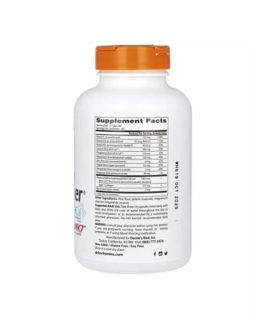 Doctor's Best Calcium Bone Maker Bone Complex 180 capsules - Buy Online on GoSupps.com