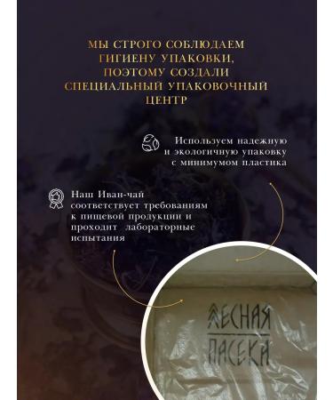 FOREST LINE Ivan - tea with chaga deep fermentation 100g - Buy Online on GoSupps.com