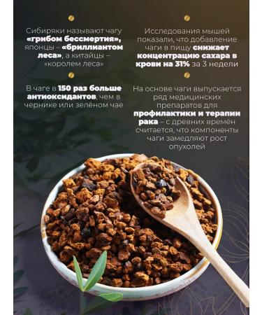 FOREST LINE Ivan - tea with chaga deep fermentation 100g - Buy Online on GoSupps.com