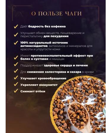 FOREST LINE Ivan - tea with chaga deep fermentation 100g - Buy Online on GoSupps.com