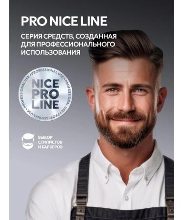 NICE by SEPTIVIT NICE Pro Line Professional Men's Shampoo with Dispenser 1L - Buy Online on GoSupps.com