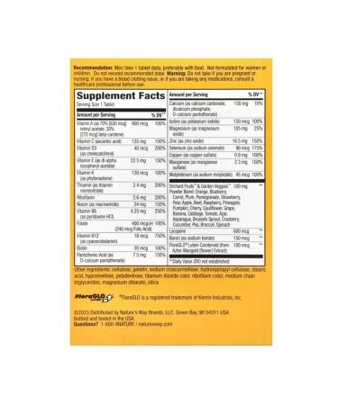 Nature's Way Multivitamins for men 50 tablets - Buy Online on GoSupps.com