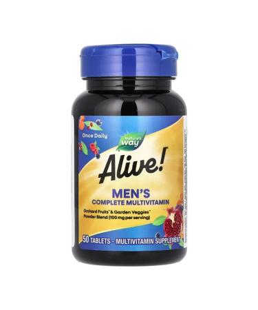 Nature's Way Multivitamins for men 50 tablets - Buy Online on GoSupps.com