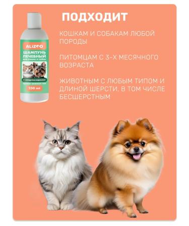 DoctorZOO Heraldic shampoo with chlorhexidine for cats and dogs 250 ml - Buy Online on GoSupps.com