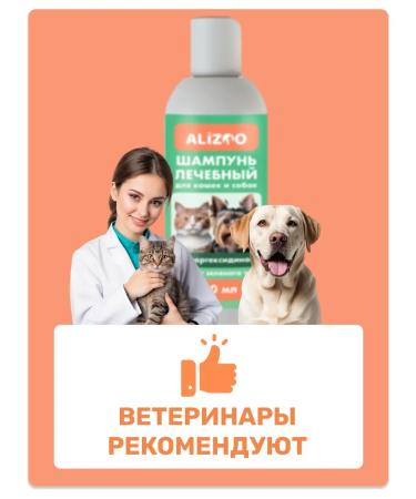 DoctorZOO Heraldic shampoo with chlorhexidine for cats and dogs 250 ml - Buy Online on GoSupps.com