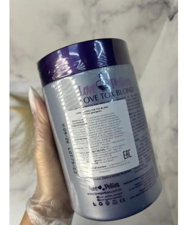 Love potion Botox for hair Love Tox Blond 1000 Ml - Buy Online on GoSupps.com
