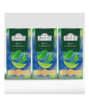Ahmad Tea Tea black ahmad mint simony 25 packets 3 pieces