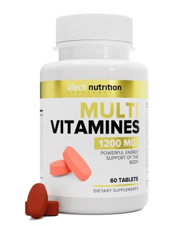 aTech nutrition Multivitamins vitamins dietary supplement 60 dietary supplements - Buy Online on GoSupps.com