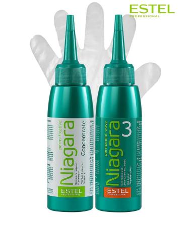 ESTEL Set for bio curls of dyed hair No. 3 2x100 ml - Buy Online on GoSupps.com