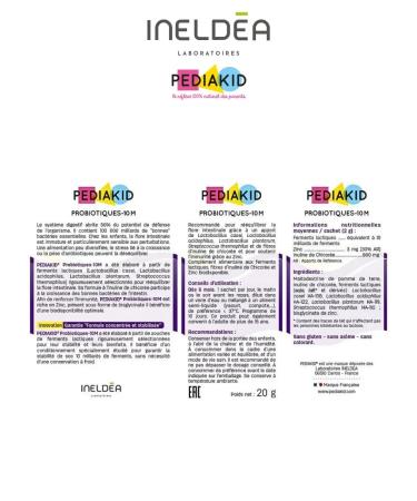 Pediakid Probiotic-10M for children 10 Sasha - Buy Online on GoSupps.com