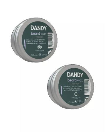 Dandy Wax for a beard and mustache Beard Wax 50 ml 2 pcs