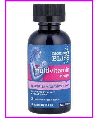 Mommy's Bliss Children's vitamins + iron from 2 months 30 ml