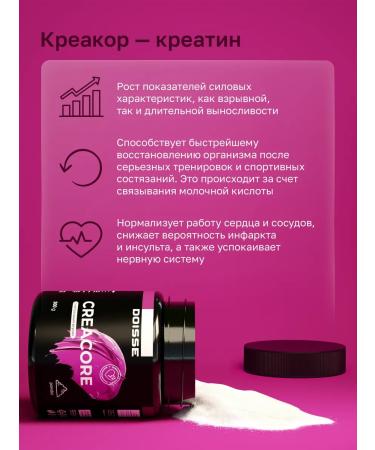 DOISSE Creatine monohydrate powder 300g Creatine - Buy Online on GoSupps.com
