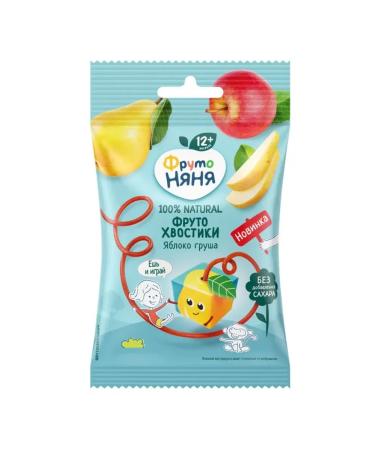 Frutonyanya Fruit pieces with apple and pear 15g 8 pcs - Buy Online on GoSupps.com