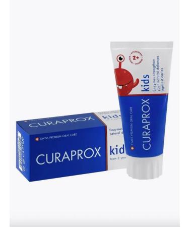 Curaprox Kids 950 toothpaste with flowering flower fluids 2+ 60 ml - Buy Online on GoSupps.com