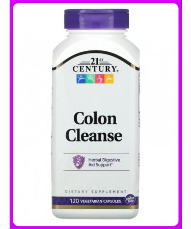 21st Century Intestinal cleansing 120 vegetarian capsules