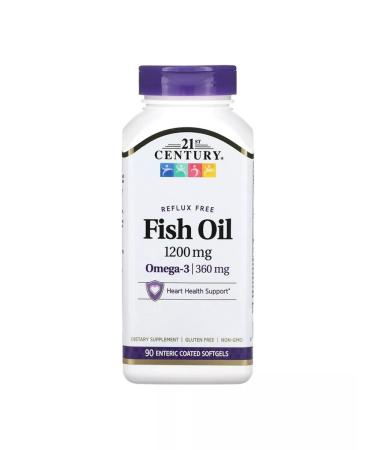 21st Century Fish oil omega-3 1200 mg 90 soft tablets