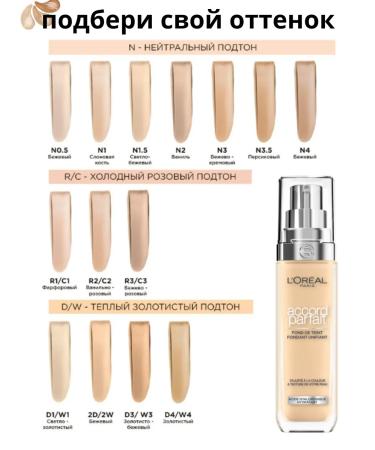 L'OREAL PARIS Accord Parfait Cream Complete Merging 3.r 3.c - Buy Online on GoSupps.com