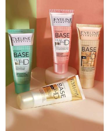 EVELINE Makeup set Tonal cream+base+powder - Buy Online on GoSupps.com