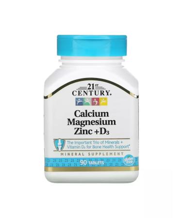 21st Century Calcium magnesium 90 tablets