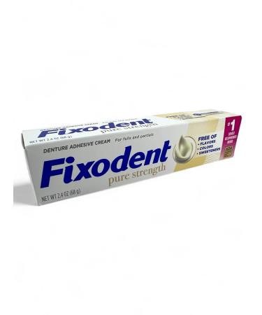 Fixodent Glue for fixing dentures Pure Strength