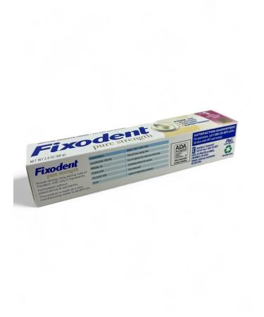 Fixodent Glue for fixing dentures Pure Strength - Buy Online on GoSupps.com