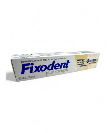 Fixodent Glue for fixing dentures Pure Strength - Buy Online on GoSupps.com