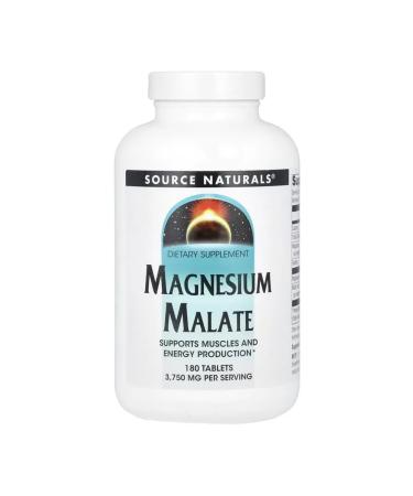 Source Naturals Magnesium Malat 3750 mg 180 tablets