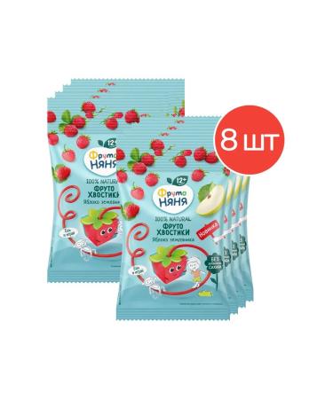 Frutonyanya Fruit pieces with apple and strawberries 15g 8 pcs